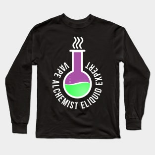 Vape Alchemist eLiquid Expert T-Shirt for Alchemy Lovers Long Sleeve T-Shirt